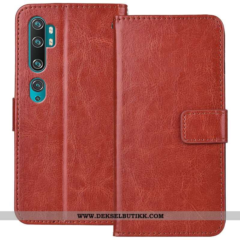 Deksel Xiaomi Mi Note 10 Trend Liten Skinndeksel Gull, Etui Xiaomi Mi Note 10 Myke Tilbud