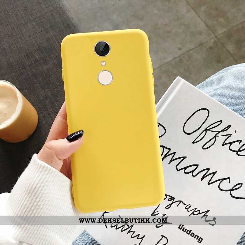 Deksel Xiaomi Redmi 5 Av Personlighet Mobiltelefon Nye Net Red Gul, Etui Xiaomi Redmi 5 Nubuck Billi