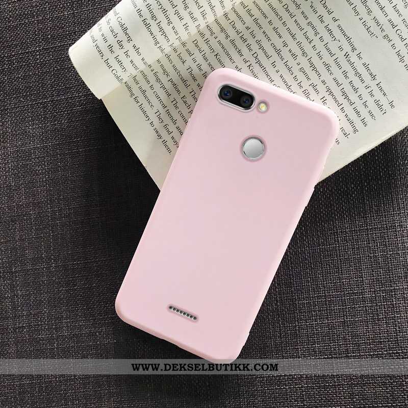 Deksel Xiaomi Redmi 6 Beskyttelse Lovers Alt Inkludert Anti-fall Rosa, Etui Xiaomi Redmi 6 Av Person