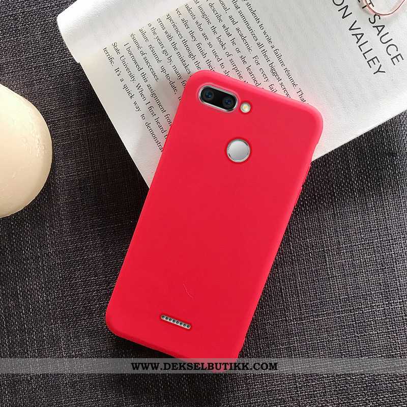 Deksel Xiaomi Redmi 6 Beskyttelse Lovers Alt Inkludert Anti-fall Rosa, Etui Xiaomi Redmi 6 Av Person