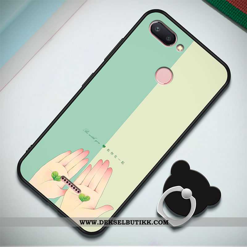 Deksel Xiaomi Redmi 6 Cartoon Mobiltelefon Liten Av Personlighet Blå, Etui Xiaomi Redmi 6 Myke Butik