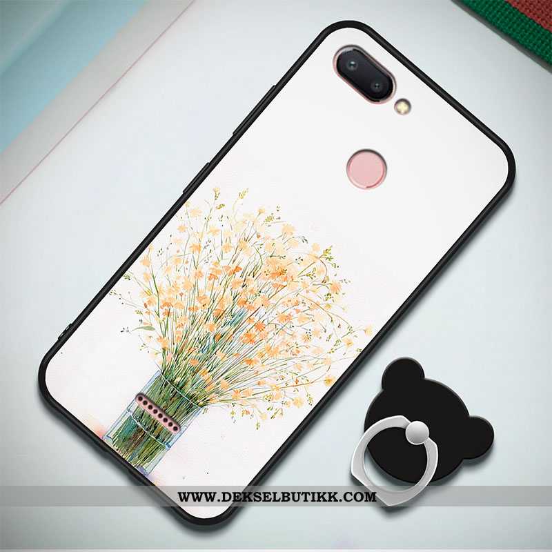 Deksel Xiaomi Redmi 6 Cartoon Mobiltelefon Liten Av Personlighet Blå, Etui Xiaomi Redmi 6 Myke Butik