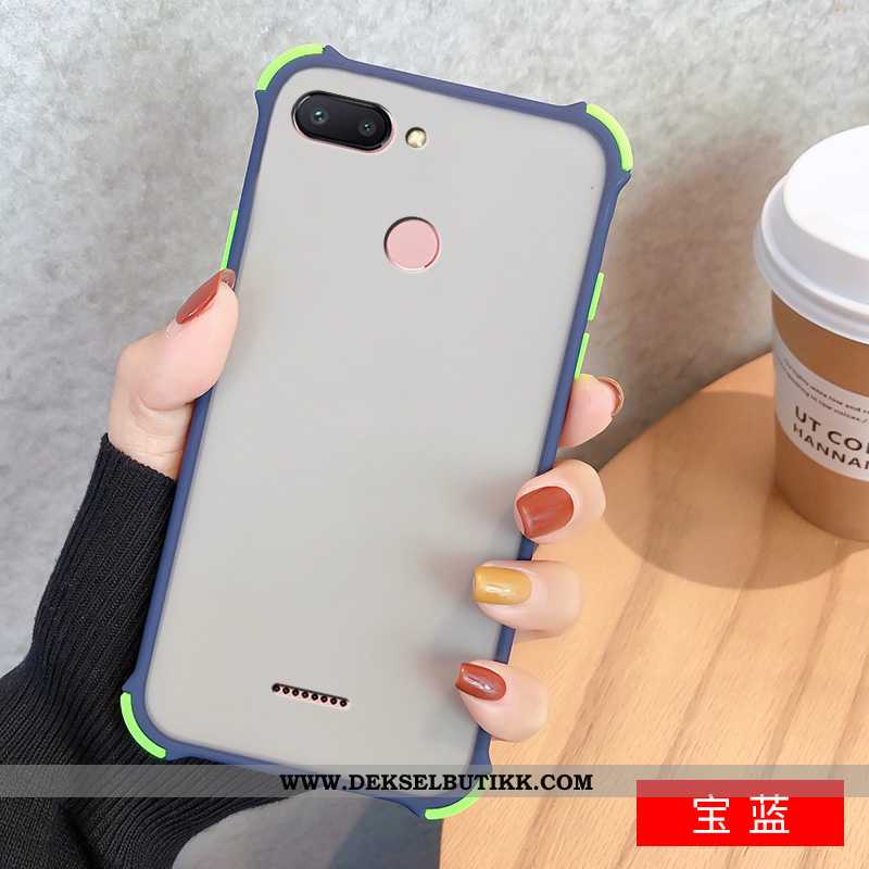 Deksel Xiaomi Redmi 6 Myke Lovers Anti-fall Mobiltelefon Svart, Etui Xiaomi Redmi 6 Silikon Billige