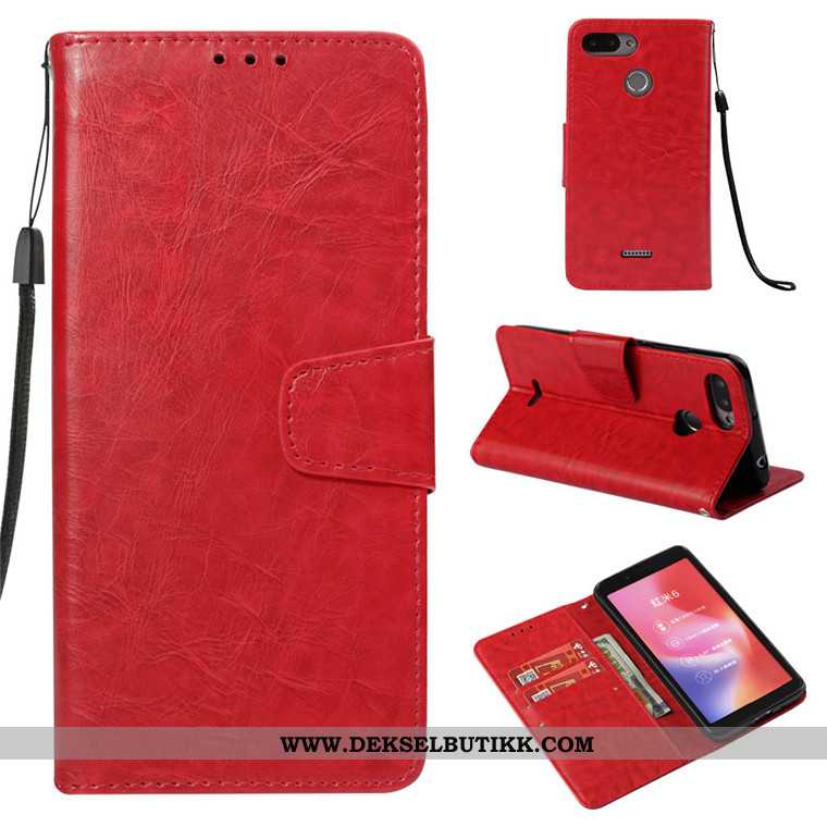 Deksel Xiaomi Redmi 6 Myke Mobiltelefon Rosa, Etui Xiaomi Redmi 6 Skinndeksel Salg