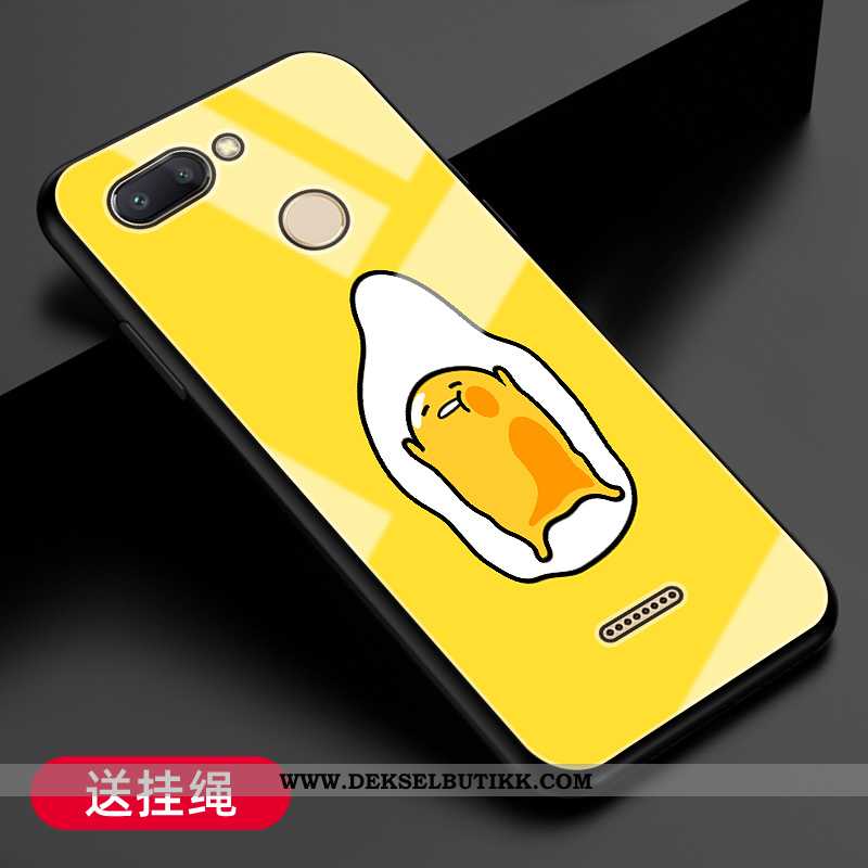 Deksel Xiaomi Redmi 6 Silikon Myke Gul, Etui Xiaomi Redmi 6 Beskyttelse Billige