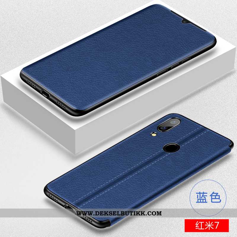 Deksel Xiaomi Redmi 7 Beskyttelse Mobiltelefon Liten Brun, Etui Xiaomi Redmi 7 Skinndeksel Tilbud