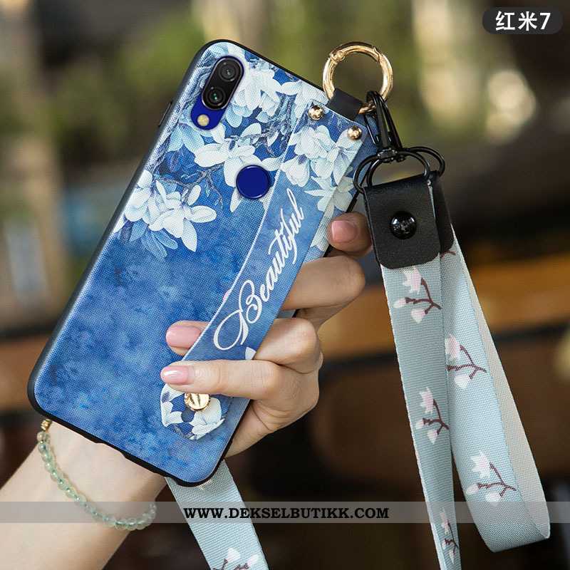 Deksel Xiaomi Redmi 7 Nubuck Liten Trend Myke Rosa, Etui Xiaomi Redmi 7 Av Personlighet Tilbud