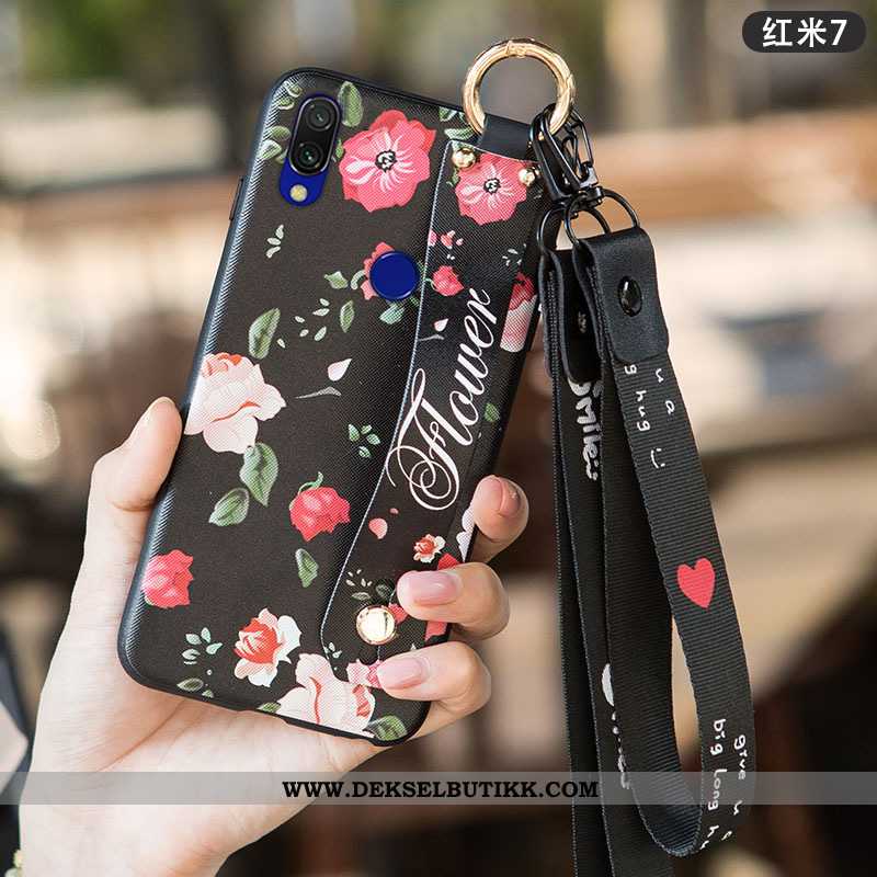 Deksel Xiaomi Redmi 7 Nubuck Liten Trend Myke Rosa, Etui Xiaomi Redmi 7 Av Personlighet Tilbud