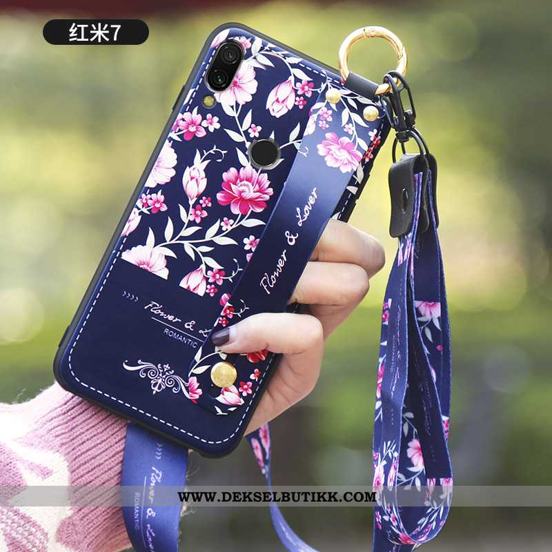 Deksel Xiaomi Redmi 7 Vintage Vind Alt Inkludert Nubuck Hvitt, Etui Xiaomi Redmi 7 Trend Billige