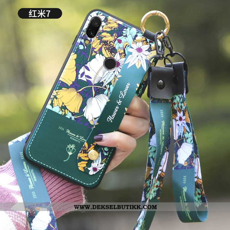 Deksel Xiaomi Redmi 7 Vintage Vind Alt Inkludert Nubuck Hvitt, Etui Xiaomi Redmi 7 Trend Billige