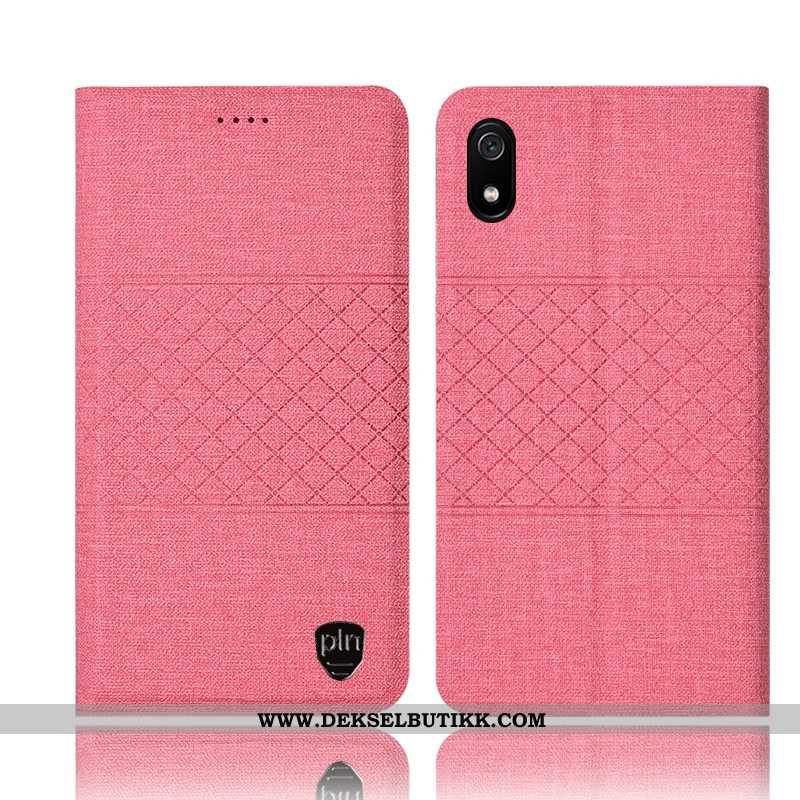 Deksel Xiaomi Redmi 7a Skinndeksel Etui Anti-fall Rosa, Xiaomi Redmi 7a Beskyttelse Rabatt