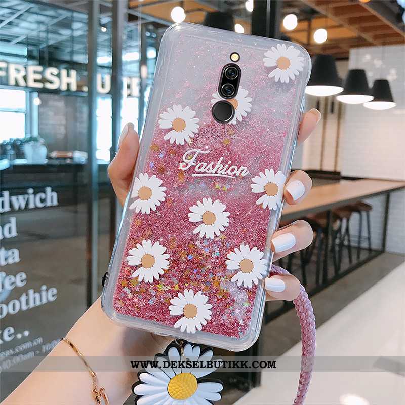 Deksel Xiaomi Redmi 8 Kreativ Nye Quicksand Rosa, Etui Xiaomi Redmi 8 Trend Billige