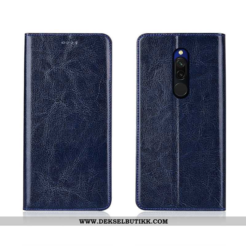 Deksel Xiaomi Redmi 8 Skinndeksel Clamshell Myke Nye Brun, Etui Xiaomi Redmi 8 Mønster Tilbud