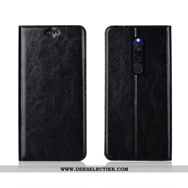 Deksel Xiaomi Redmi 8 Skinndeksel Clamshell Myke Nye Brun, Etui Xiaomi Redmi 8 Mønster Tilbud