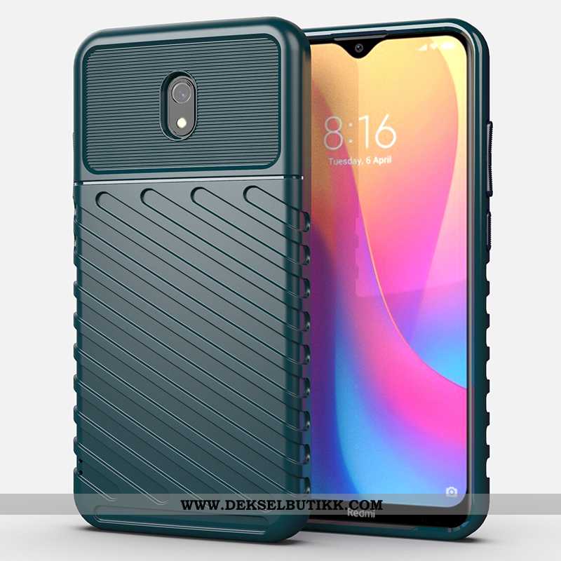 Deksel Xiaomi Redmi 8a Myke Trend Etui Net Red Grønn, Xiaomi Redmi 8a Silikon Rabatt