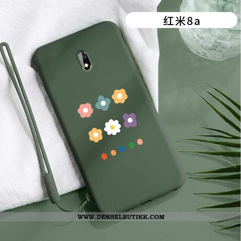 Deksel Xiaomi Redmi 8a Ultra Net Red Blomster Lovers Lilla, Etui Xiaomi Redmi 8a Tynne Billig