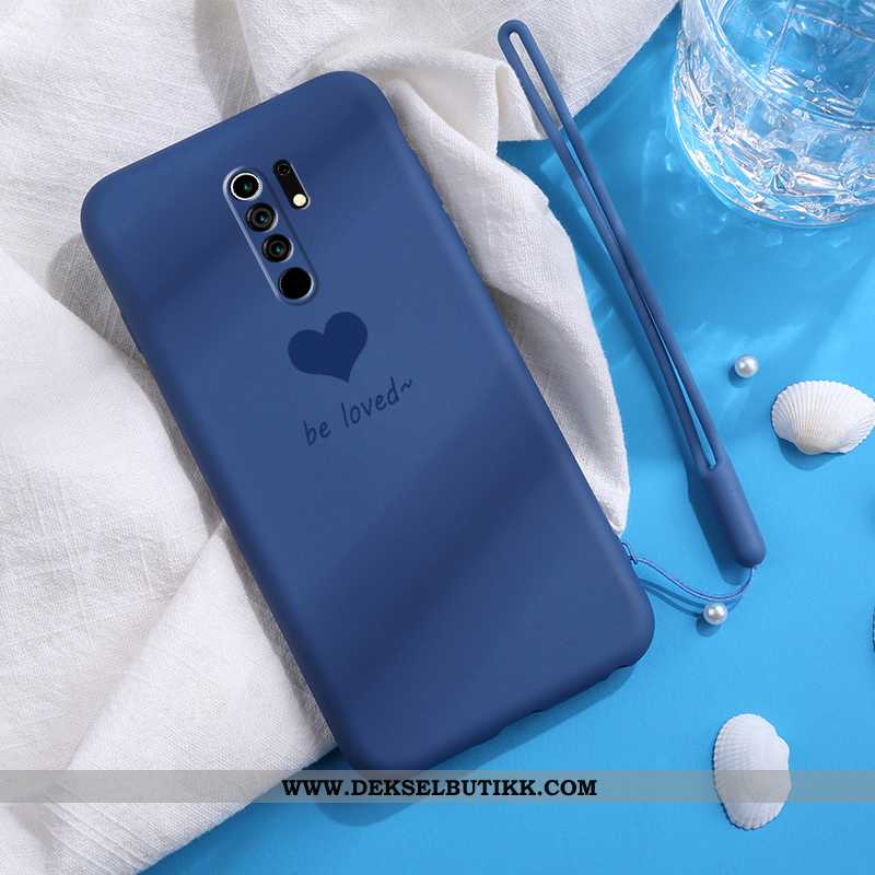 Deksel Xiaomi Redmi 9 Beskyttelse Silikon Ultra Rød, Etui Xiaomi Redmi 9 Hengende Ornamenter På Nett