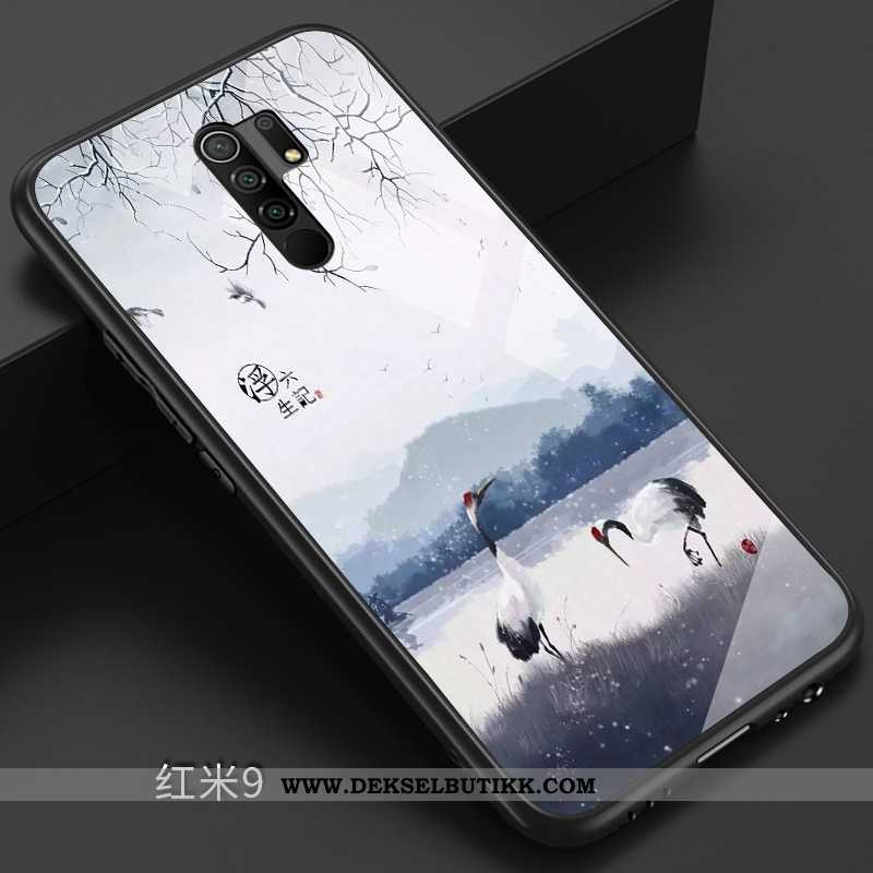 Deksel Xiaomi Redmi 9 Glass Myke Ultra Kreativ Svart, Etui Xiaomi Redmi 9 Av Personlighet Kjøpe