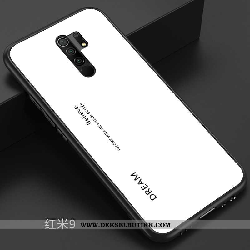 Deksel Xiaomi Redmi 9 Glass Myke Ultra Kreativ Svart, Etui Xiaomi Redmi 9 Av Personlighet Kjøpe