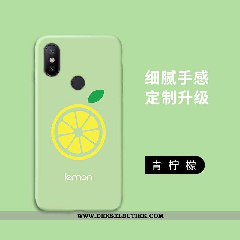 Deksel Xiaomi Redmi Note 5 Silikon Etui Anti-fall Grønn, Xiaomi Redmi Note 5 Beskyttelse Til Salgs