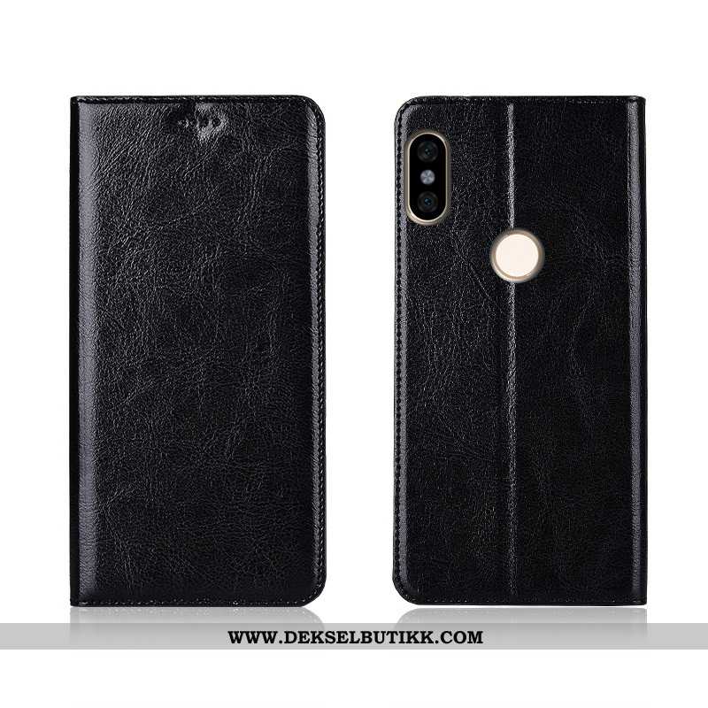 Deksel Xiaomi Redmi Note 6 Pro Myke Skinn Beskyttelse Svart, Etui Xiaomi Redmi Note 6 Pro Silikon Bi