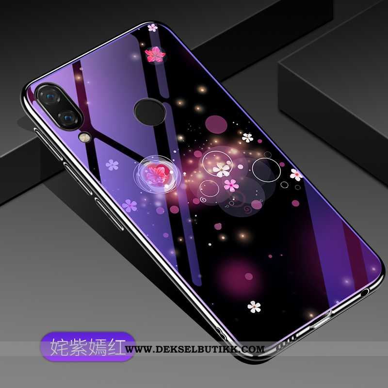 Deksel Xiaomi Redmi Note 7 Beskyttelse Mobiltelefon Lilla, Etui Xiaomi Redmi Note 7 Glass Butikk