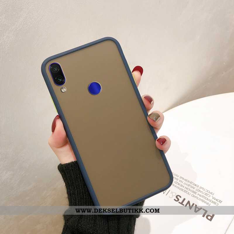 Deksel Xiaomi Redmi Note 7 Beskyttelse Rød Myke, Etui Xiaomi Redmi Note 7 Nubuck Rabatt