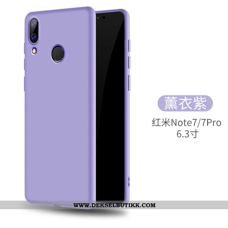 Deksel Xiaomi Redmi Note 7 Kreativ Rød Tynne Mobiltelefon Gul, Etui Xiaomi Redmi Note 7 Vakker Billi