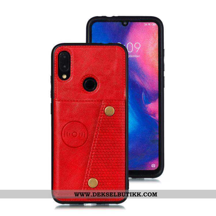 Deksel Xiaomi Redmi Note 7 Myke Støtte Etui Svart, Xiaomi Redmi Note 7 Silikondeksel Tilbud