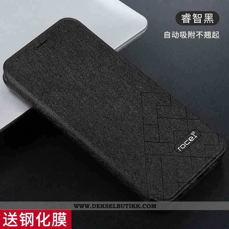 Deksel Xiaomi Redmi Note 7 Silikon Anti-fall Mobiltelefon Liten Svart, Etui Xiaomi Redmi Note 7 Skin