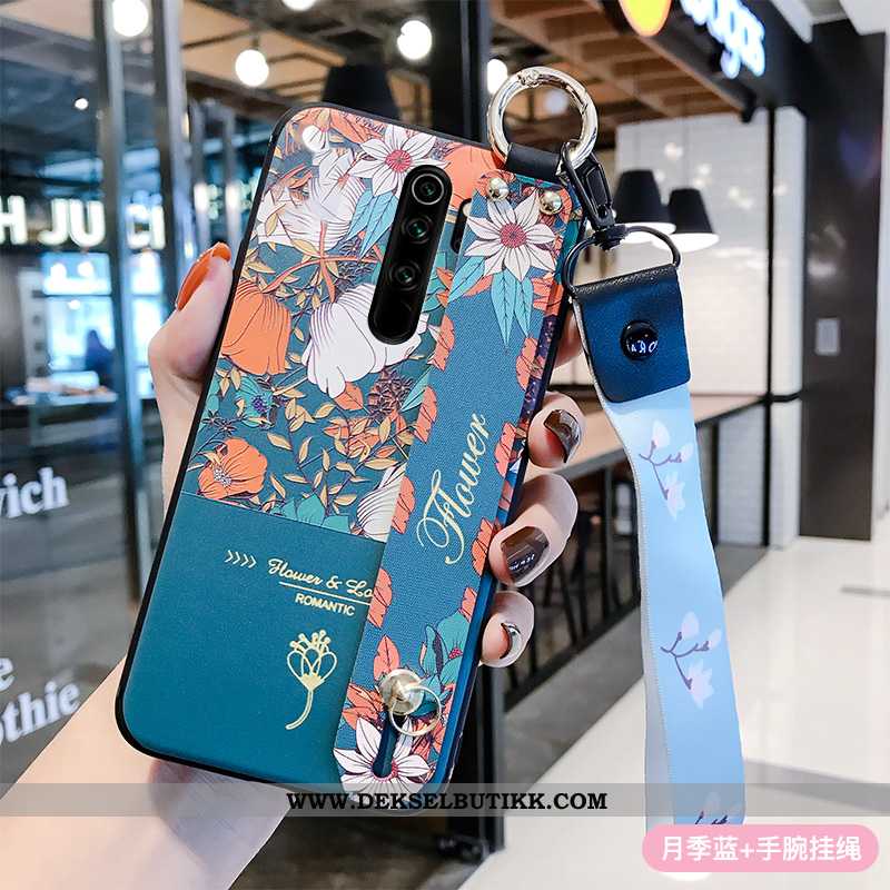 Deksel Xiaomi Redmi Note 8 Pro Hengende Ornamenter Beskyttelse Mobiltelefon Rosa, Etui Xiaomi Redmi 