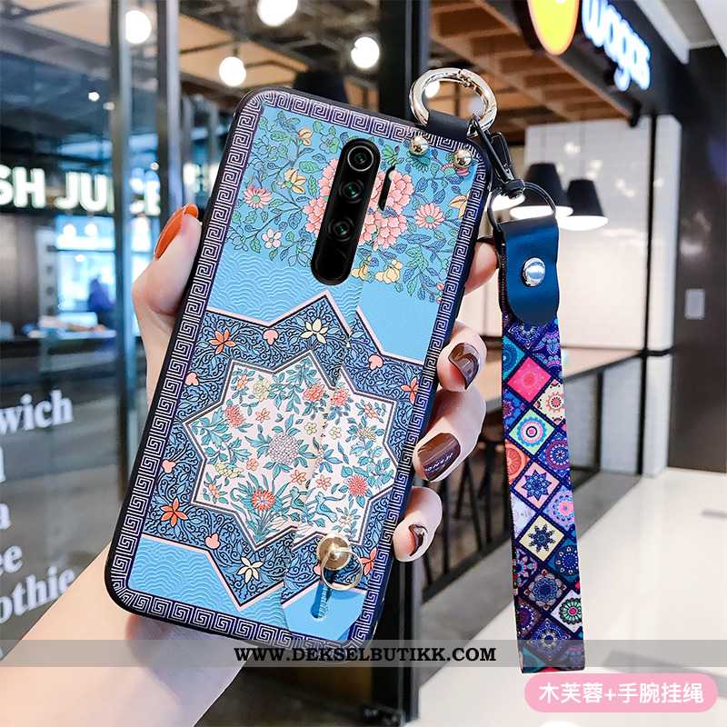 Deksel Xiaomi Redmi Note 8 Pro Hengende Ornamenter Beskyttelse Mobiltelefon Rosa, Etui Xiaomi Redmi 