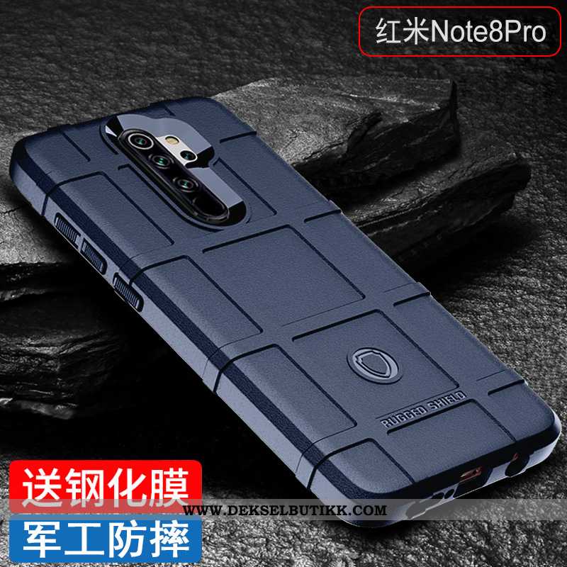 Deksel Xiaomi Redmi Note 8 Pro Trend Etui Beskyttelse Rød Brun, Xiaomi Redmi Note 8 Pro Silikon Bill