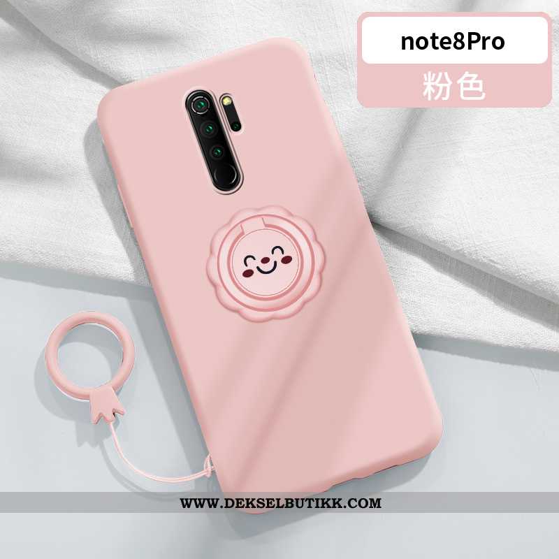 Deksel Xiaomi Redmi Note 8 Pro Trend Smil Støtte Rosa, Etui Xiaomi Redmi Note 8 Pro Ultra På Nett