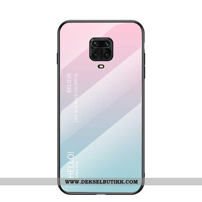 Deksel Xiaomi Redmi Note 9 Pro Beskyttelse Trend Gradient Rød, Etui Xiaomi Redmi Note 9 Pro Glass Bi