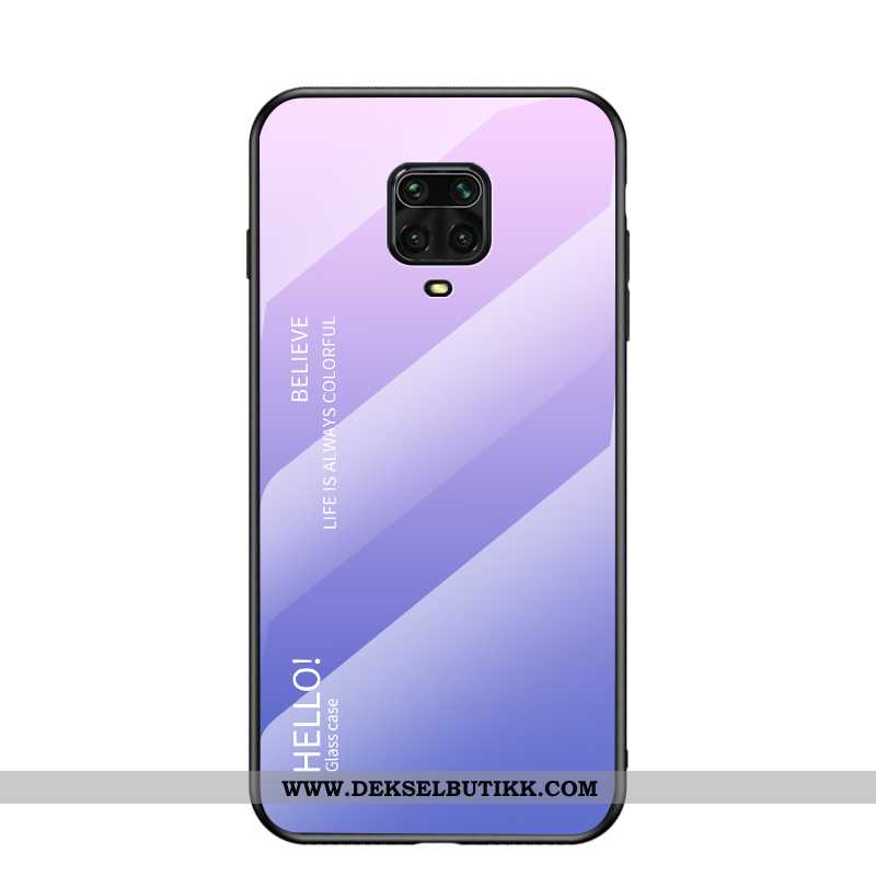 Deksel Xiaomi Redmi Note 9 Pro Beskyttelse Trend Gradient Rød, Etui Xiaomi Redmi Note 9 Pro Glass Bi