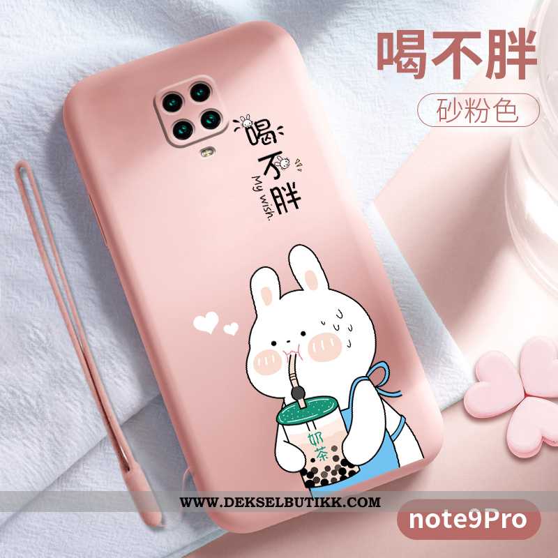 Deksel Xiaomi Redmi Note 9 Pro Myke Kreativ Cartoon Alt Inkludert Rosa, Etui Xiaomi Redmi Note 9 Pro