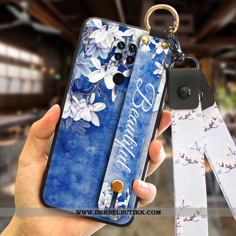 Deksel Xiaomi Redmi Note 9 Trend Blå Rød Anti-fall, Etui Xiaomi Redmi Note 9 Av Personlighet Kjøpe