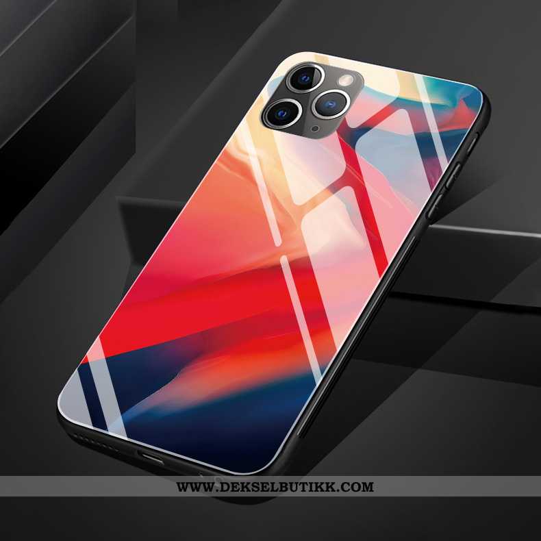 Deksel iPhone 11 Pro Max Glass Abstrakt Mobiltelefon Farge, Etui iPhone 11 Pro Max Silikon Billige