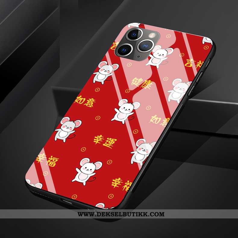 Deksel iPhone 11 Pro Max Kreativ Gul Beskyttelse Glass, Etui iPhone 11 Pro Max Cartoon Tilbud