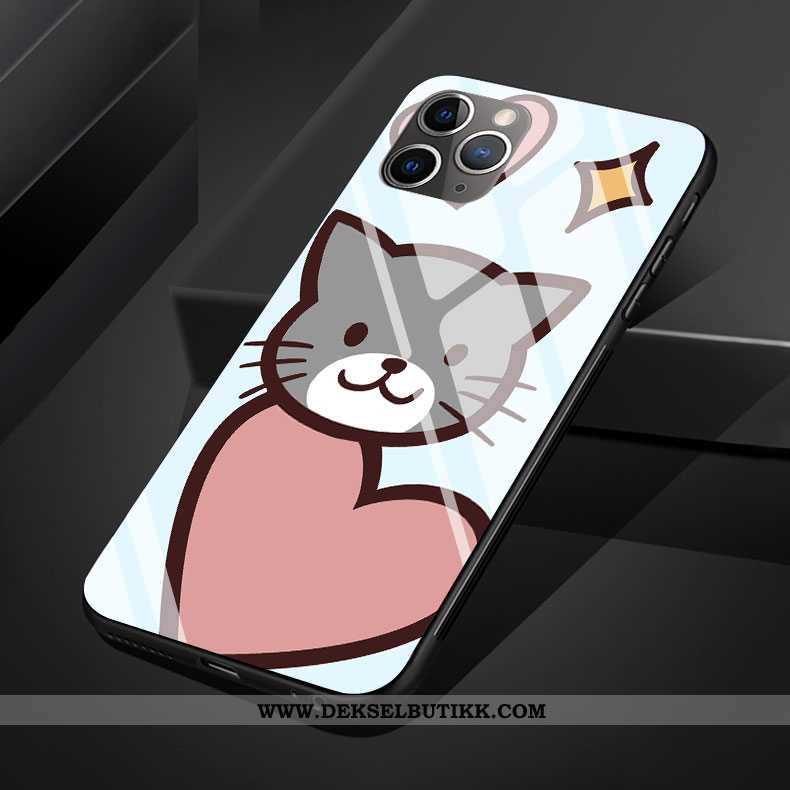 Deksel iPhone 11 Pro Max Silikon Bjørn Mobiltelefon Cartoon Rosa, Etui iPhone 11 Pro Max Beskyttelse