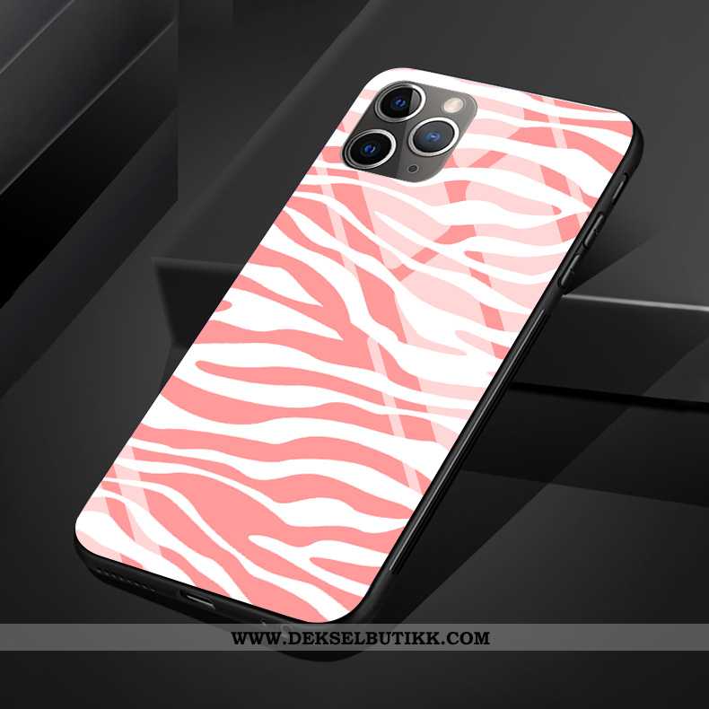 Deksel iPhone 11 Pro Max Silikon Mønster Leopard Rosa, Etui iPhone 11 Pro Max Beskyttelse Billige