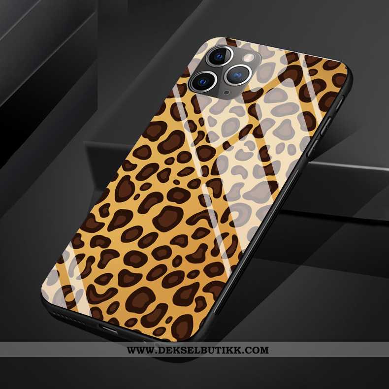 Deksel iPhone 11 Pro Max Silikon Mønster Leopard Rosa, Etui iPhone 11 Pro Max Beskyttelse Billige