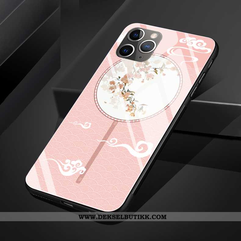 Deksel iPhone 11 Pro Max Silikon Palass Kinesisk Stil Rosa, Etui iPhone 11 Pro Max Beskyttelse Tilbu