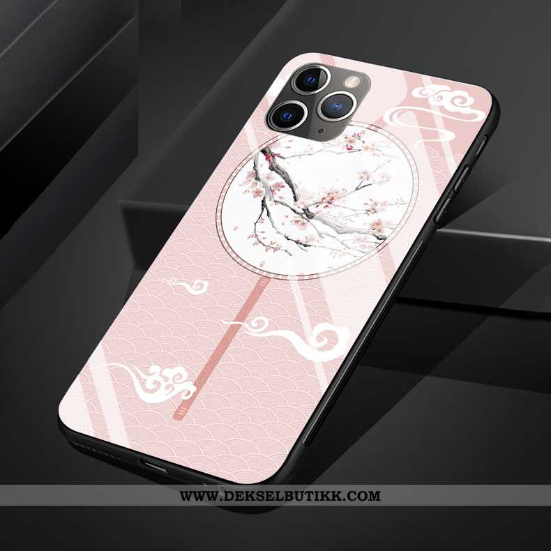 Deksel iPhone 11 Pro Max Silikon Palass Kinesisk Stil Rosa, Etui iPhone 11 Pro Max Beskyttelse Tilbu