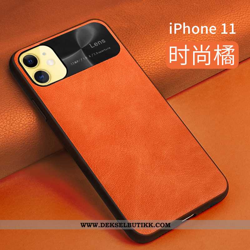 Deksel iPhone 11 Trend Nye Beskyttelse Orange Oransje, Etui iPhone 11 Ultra Billige