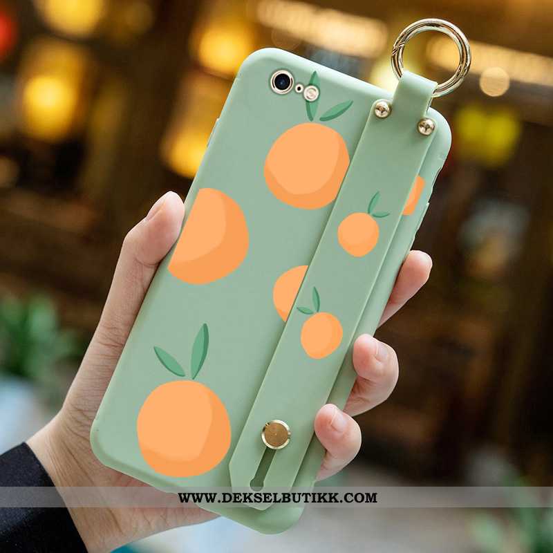 Deksel iPhone 6/6s Beskyttelse Cartoon Tynne Blomster Lilla, Etui iPhone 6/6s Kreativ Billige