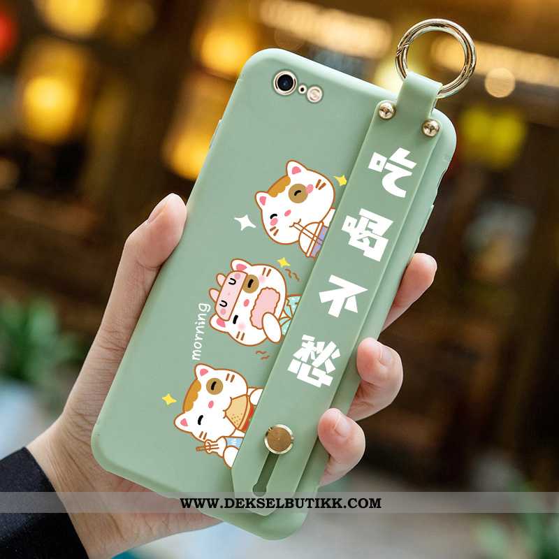 Deksel iPhone 6/6s Beskyttelse Cartoon Tynne Blomster Lilla, Etui iPhone 6/6s Kreativ Billige