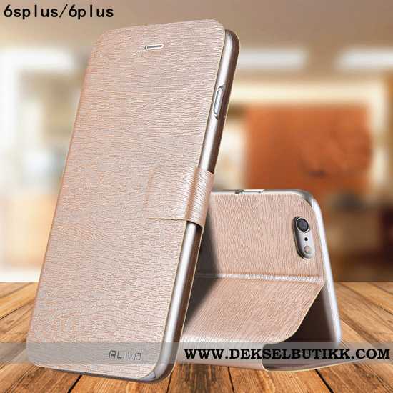 Deksel iPhone 6/6s Plus Skinndeksel Anti-fall Alt Inkludert Rosa, Etui iPhone 6/6s Plus Nubuck På Ne