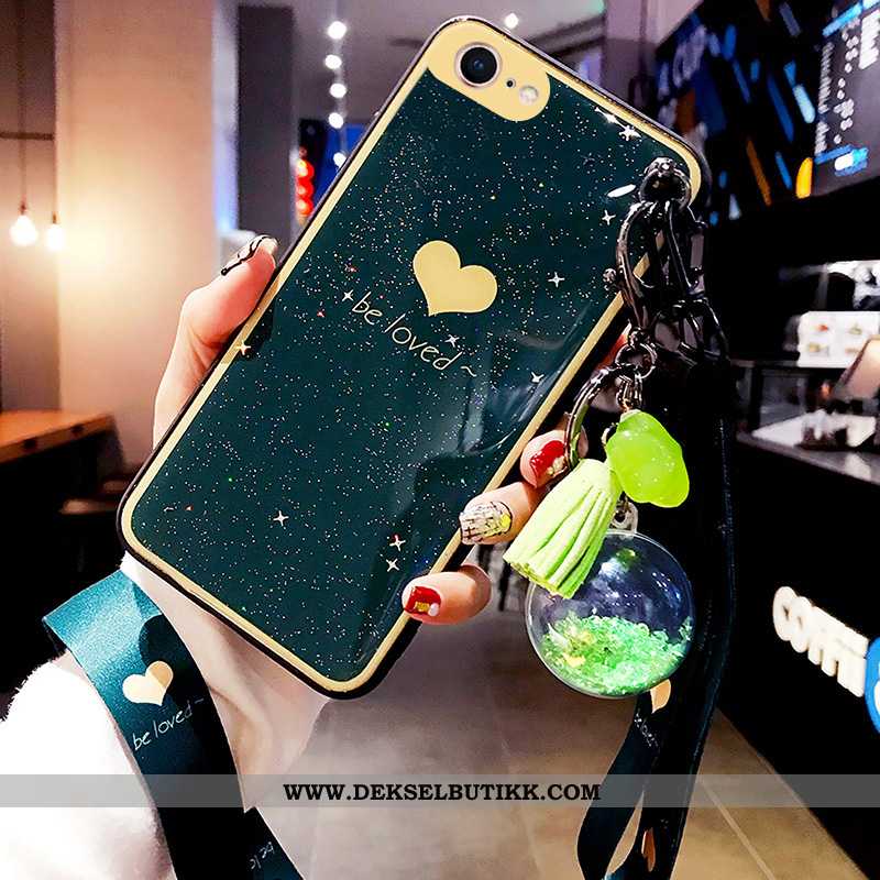 Deksel iPhone 8 Plus Kreativ Anti-fall Lovers Mobiltelefon Turkis, Etui iPhone 8 Plus Trend Butikk